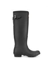 Hunter Kalosze WFT1001RMA Czarny. Czarne kalosze Hunter, bez wzorów, z kauczuku. Za 419.99 zł.