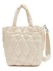 Orsay Torebka w kolorze kremowym - 30 x 30 x 10 cm rozmiar: onesize. Brązowe torby na ramię Orsay, bez wzorów, z materiału, na ramię, pikowane, bez dodatków. Za 100.99 zł.