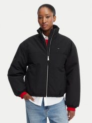 Tommy Jeans Kurtka przejściowa DW0DW22908 Czarny Regular Fit. Czarne kurtki Tommy Jeans, s, bez wzorów, z jeansu, bez kaptura. Za 649.99 zł.