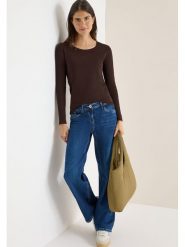 Cecil Koszulka w kolorze brązowym rozmiar: XXL. Brązowe bluzki Cecil, xxl, bez wzorów, z bawełny, bez kołnierzyka, bez ramiączek. Za 78.47 zł.