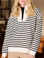 Bluza dresowa - wielobarwny. Bluzy Sinsay, l, bez wzorów, z dresówki, bez kaptura. W wyprzedaży za 25.99 zł.
