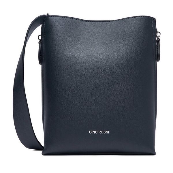 Torebka GINO ROSSI. Niebieskie listonoszki Gino Rossi, bez wzorów, bez dodatków. Za 249.99 zł.