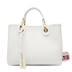 Torebka Emporio Armani. Białe torebki klasyczne Emporio Armani, bez wzorów, bez dodatków. Za 1,209.00 zł.