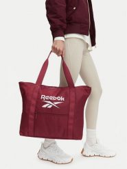 Reebok Torebka CWBEO-RBK-M-013-10 Czerwony ciemny. Czerwone shopper Reebok, bez wzorów, z materiału, bez dodatków. Za 79.99 zł.