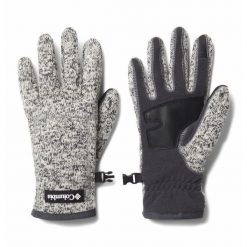 Rękawiczki turystyczne Columbia W Sweater Weather Glove. Brązowe rękawiczki Columbia, bez wzorów, sportowe. Za 149.00 zł.
