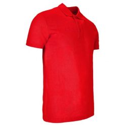 Koszulka Polo KEEZA Velve. Czerwone bluzki KEEZA, bez wzorów, sportowe, bez kołnierzyka, bez ramiączek. Za 68.00 zł.