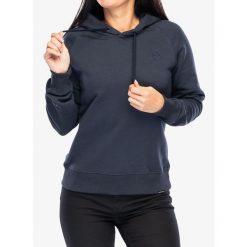 Bluza z kapturem damska Didriksons Ven Hoodie. Niebieskie bluzy Didriksons, s, bez wzorów, z kapturem. Za 224.99 zł.
