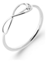 L'Atélier Précieux Srebrny pierścionek z cyrkonią rozmiar: 60. Szare pierścionki l'Atelier precieux, z cyrkonią, srebrne. Za 100.99 zł.