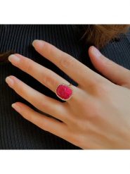 Les Petites Précieuses Pozłacany pierścionek z kamieniami szlachetnymi rozmiar: 58. Różowe pierścionki Les Petites Précieuses, z cyrkonią, pozłacane. Za 222.94 zł.