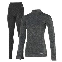 Heat Keeper zestaw termiczny Damskie Premium - koszulka + legginsy termoaktywne. Czarne legginsy HEAT KEEPER, l, bez wzorów. W wyprzedaży za 199.99 zł.