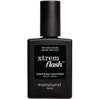 Manucurist - Top Coat Xtrem Flash - Żelowy Top Coat - green Flash Top Coat Xtrem Flash - Dla Kobiet. Zielone topy Manucurist, bez wzorów, bez kołnierzyka, bez ramiączek. Za 109.00 zł.