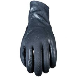 Rękawiczki CYCLONE INFINIUM STRETCH - CZARNE - S/8. Czarne rękawiczki FIVE GLOVES, bez wzorów, z gore-texu, sportowe. Za 234.00 zł.