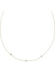 L'OR by Diamanta Złoty naszyjnik "Mes perles" z perłami - dł. 42 cm rozmiar: onesize. Białe naszyjniki L'OR by Diamanta, z perłą, złote. Za 861.99 zł.