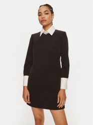 ACCESS FASHION Sukienka codzienna 44-3010-201 Czarny Regular Fit. Czarne sukienki ACCESS FASHION, na co dzień, bez wzorów, z syntetyku, bez kołnierzyka, bez ramiączek, proste. Za 349.99 zł.