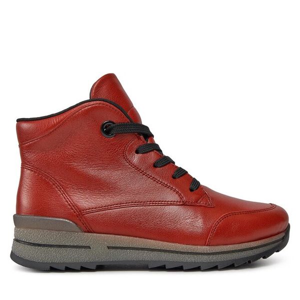 Trzewiki Ara. Brązowe botki Ara, bez wzorów, bez obcasa, na płaskiej podeszwie, bez zapięcia. Za 649.99 zł.