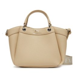 Torebka Armani Exchange. Brązowe torebki klasyczne Armani Exchange, bez wzorów, bez dodatków. Za 459.99 zł.