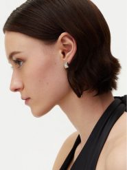 Guess Kolczyki JUBE05 174JW Srebrny. Szare kolczyki Guess, metalowe. Za 129.99 zł.