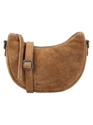 HIDE & STITCHES Skórzana torebka "Brazos" w kolorze jasnobrązowym - 22 x 16 x 5,5 cm rozmiar: onesize. Brązowe torby na ramię HIDE & STITCHES, bez wzorów, z materiału, na ramię, bez dodatków. Za 130.99 zł.