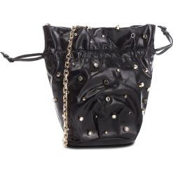 Torebka RED VALENTINO - Bucket Bag QQ0B0B19BTG Nero 0NO. Czarne torebki klasyczne Red Valentino, bez wzorów, ze skóry, bez dodatków. W wyprzedaży za 1,069.00 zł.