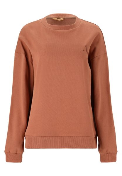 Damska bluza oversize Athlecia Lia. Brązowe bluzy ENDURANCE, m, bez wzorów, z bawełny, bez kaptura. Za 225.25 zł.