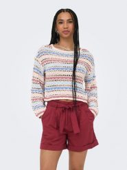ONLY Sweter ze wzorem rozmiar: XL. Swetry Only, xl, bez wzorów, bez ramiączek. Za 64.95 zł.
