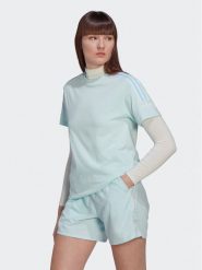 Adidas T-Shirt adicolor Classics HN5902 Błękitny Regular Fit. Niebieskie t-shirty Adidas, bez wzorów, z bawełny, bez kołnierzyka, bez ramiączek. Za 89.99 zł.