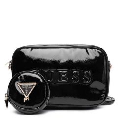 Torebka Guess. Czarne torebki klasyczne Guess, z aplikacjami, bez dodatków. Za 299.99 zł.