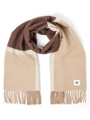 Opus Szalik Kobiety brązowy|beżowy, ONE SIZE. Brązowe szaliki Opus, bez wzorów. Za 179.95 zł.