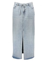 Vero Moda Spódnica dżinsowa w kolorze błękitnym rozmiar: L. Niebieskie spódnice Vero Moda, l, bez wzorów, z tkaniny, klasyczne, maxi. Za 91.99 zł.