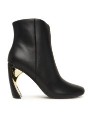 United Nude Botki Zuma Bootie Hi 1095256216 Czarny. Czarne botki United Nude, bez wzorów, ze skóry, bez obcasa, na słupku, bez zapięcia. Za 1,449.00 zł.