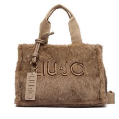 Torebka Liu Jo. Brązowe shopper Liu Jo, bez wzorów, bez dodatków. Za 469.99 zł.