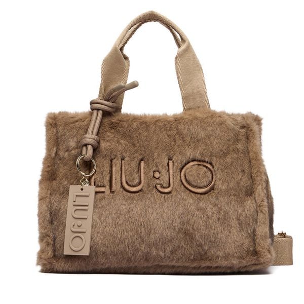 Torebka Liu Jo. Brązowe shopper Liu Jo, bez wzorów, bez dodatków. Za 469.99 zł.