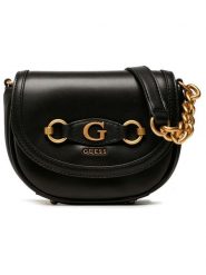 Guess Torebka w kolorze czarnym - 18 x 14 x 6 cm rozmiar: onesize. Czarne torby na ramię Guess, z aplikacjami, z materiału, na ramię, bez dodatków. Za 280.44 zł.
