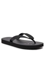 Tommy Jeans Japonki Tjw Logo Flip Flop EN0EN02447 Czarny. Czarne klapki Tommy Jeans, bez wzorów, z jeansu, bez obcasa. Za 79.99 zł.