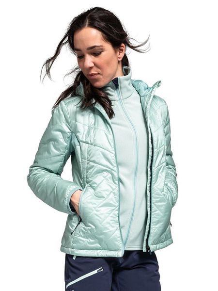 Schöffel Kurtka hybrydowa "Stams" w kolorze turkusowym rozmiar: 44. Niebieskie kurtki sportowe Schöffel, s, bez wzorów, z materiału, bez kaptura, outdoorowe, primaloft. Za 514.95 zł.