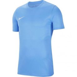 Koszulka Z Krótkim Rękawem Unisex Dla Dorosłych Dry Park VII. Niebieskie bluzki Nike, bez wzorów, sportowe, bez kołnierzyka, bez ramiączek. Za 117.99 zł.