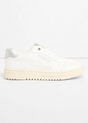 Sneakersy marki Tom Tailor. Białe obuwie sportowe bonprix, bez zapięcia. Za 124.99 zł.