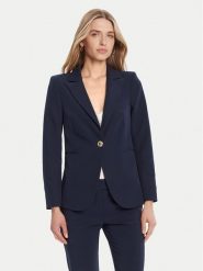 Rinascimento Marynarka CFC0126224003 Granatowy Regular Fit. Niebieskie marynarki i żakiety Rinascimento, l, bez wzorów, z syntetyku. Za 669.99 zł.