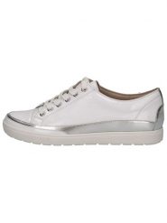 Caprice Skórzane sneakersy w kolorze białym rozmiar: 37,5. Białe trampki Caprice, bez wzorów, ze skóry, bez zapięcia. Za 189.29 zł.