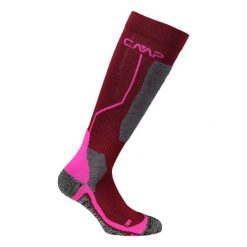 Skarpety narciarskie CMP SKI SOCK WOOL wełniane ocieplane antybakteryjne. Brązowe skarpety CMP, bez wzorów, z wełny. Za 164.50 zł.