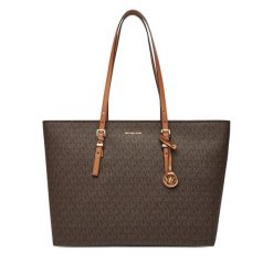 Torebka MICHAEL Michael Kors. Brązowe torebki klasyczne MICHAEL Michael Kors, bez wzorów, bez dodatków. Za 1,109.00 zł.
