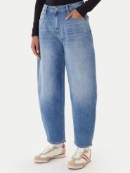 Tommy Jeans Jeansy Jeanie DW0DW22205 Niebieski Balloon Fit. Niebieskie jeansy Tommy Jeans, bez wzorów. Za 429.99 zł.