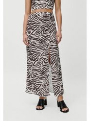 LeGer Spódnica "Manja" w kolorze brązowo-kremowym rozmiar: 44. Brązowe spódnice LeGer, na co dzień, bez wzorów, maxi, proste. Za 121.99 zł.