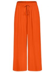 Sublevel Spodnie w kolorze pomarańczowym rozmiar: L. Pomarańczowe spodnie materiałowe Sublevel, na imprezę, l, bez wzorów, z materiału. Za 83.42 zł.