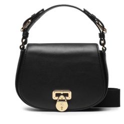 Torebka LAUREN RALPH LAUREN. Czarne torebki klasyczne Lauren Ralph Lauren, bez wzorów, bez dodatków. Za 929.99 zł.