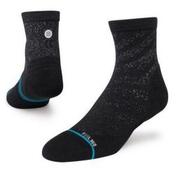 Skarpety biegowe Stance Run Light Quarter. Czarne skarpety Stance, bez wzorów. Za 60.99 zł.