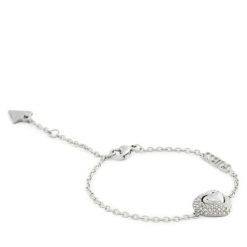 Bransoletka Guess. Szare bransoletki Guess, srebrne. Za 159.99 zł.