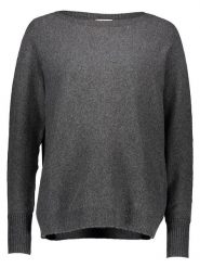 Street One Sweter w kolorze antracytowym rozmiar: 34. Czarne swetry Street One, bez wzorów, bez ramiączek. Za 79.21 zł.