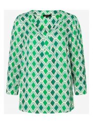 More & More Bluzka w kolorze zielono-białym rozmiar: 44. Zielone bluzki More & More, s, bez wzorów, z wiskozy, klasyczne, bez kołnierzyka, bez ramiączek. Za 97.51 zł.