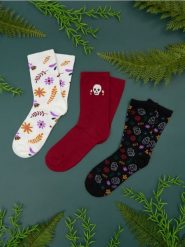 Skarpetki 3 pack - wielobarwny. Skarpety Sinsay, bez wzorów. Za 11.99 zł.